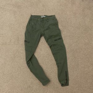 Green Tractr Jeans with Zippers